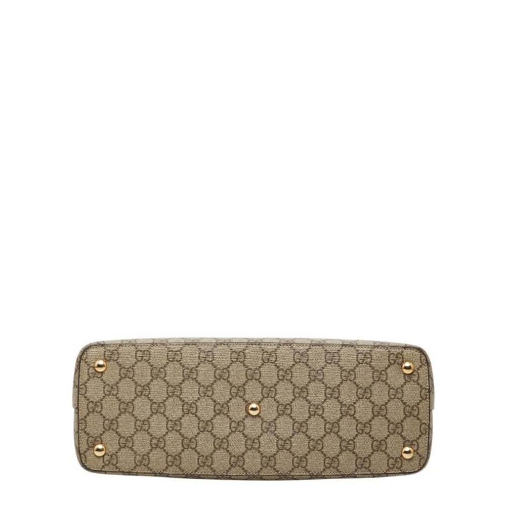 GUCCI Authentic Cream Leather Shoulder Bag - Picture 3 of 13